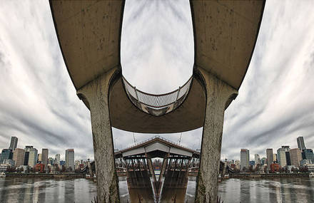 Original Portland Bridges Reflexion by David McLaughlin