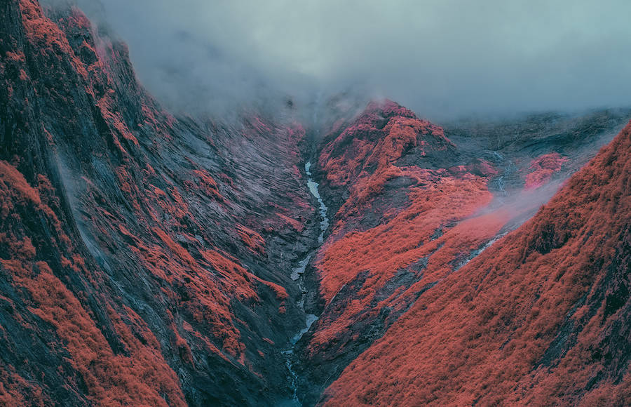 Spectacular Infrared Pictures in Alaska