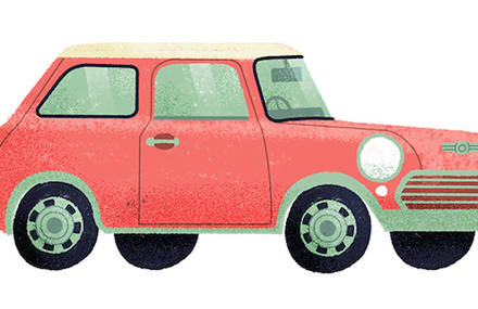 Stylish Illustrations of Classic Automobiles by Studio MUTI
