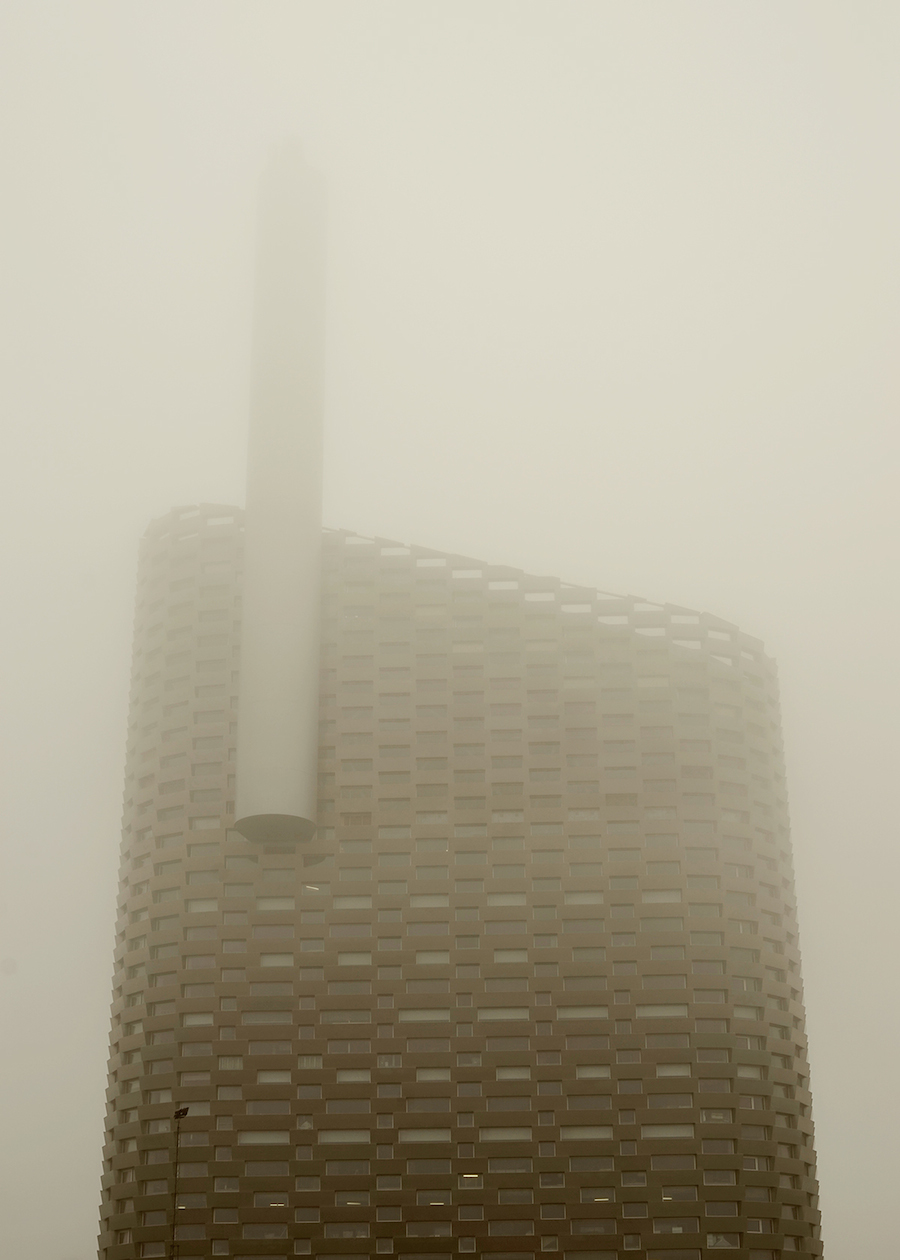 Surreal Factory Surrounded with Fog in Denmark-12