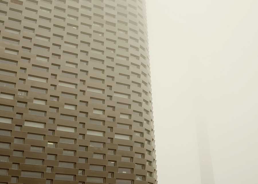 Surreal Factory Surrounded with Fog in Denmark-5