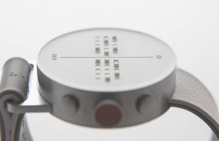 World’s First Braille Smartwatch