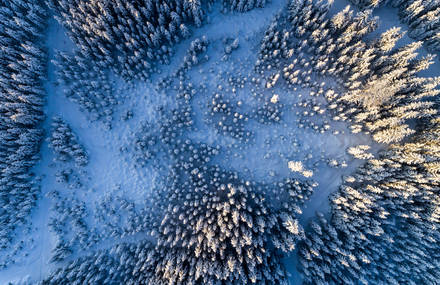 Breathtaking Winter Aerial Pictures