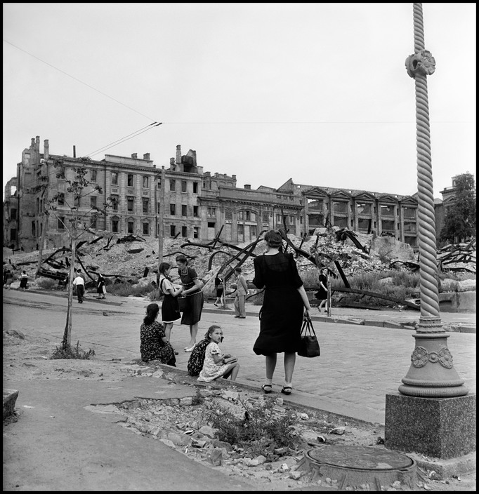 USSR. Ukraine. Kiev. 1947.