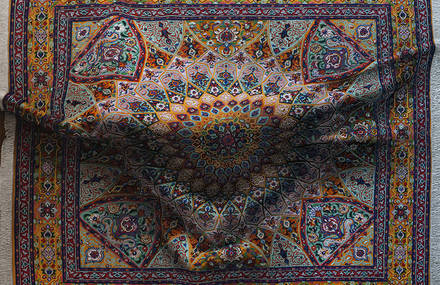 Amazing Trompe L’Oeil of Painted Rugs