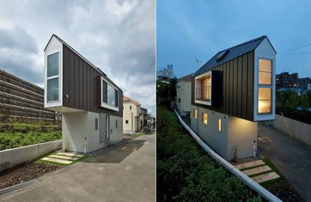 Very Surprising Tiny House by Mizuishi Architects Atelier