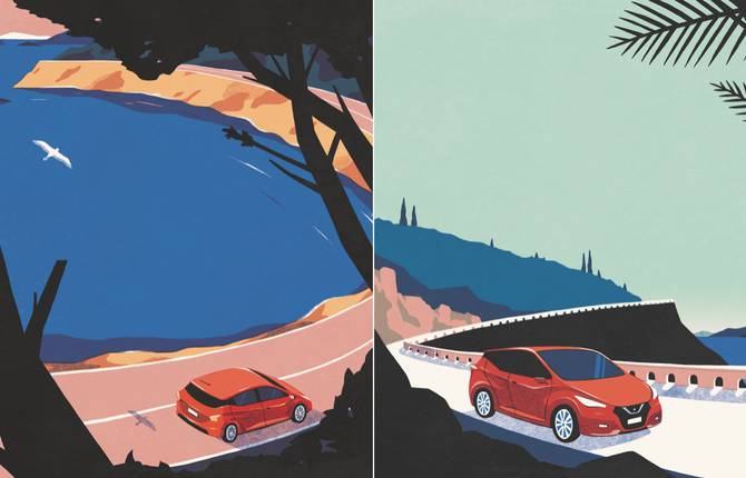 Colorful Illustrations by David Doran