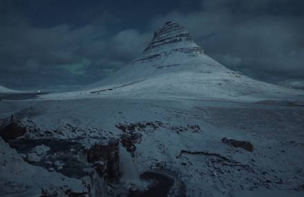 Poetic Video of Iceland under a Full Moon