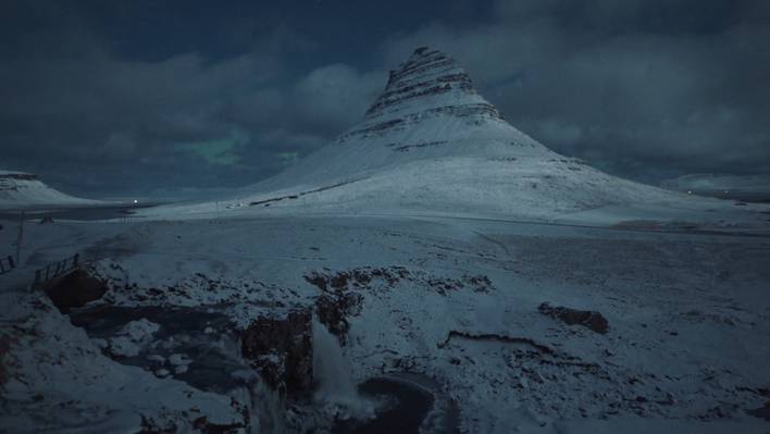 Poetic Video of Iceland under a Full Moon