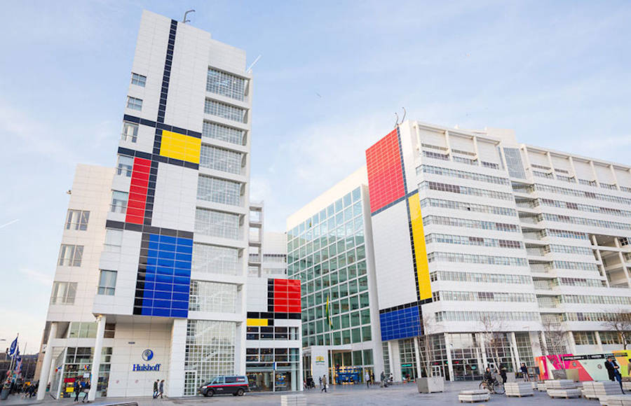 The Largest Replica of Mondrian in The Hague