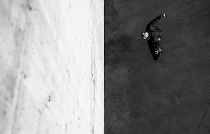 Stunning Black and White Skateboarding Pictures by Luke Paige