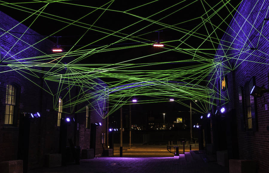 Beautiful Light Installations at the Toronto Light Festival