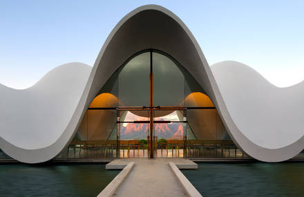 Incredible Bosjes Canopy Chapel In South Africa