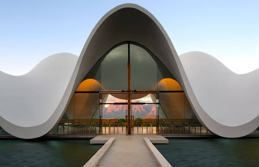 Incredible Bosjes Canopy Chapel In South Africa