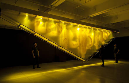 Golden Installations by David Spriggs