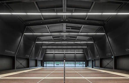 Splendid Badminton Complex in Switzerland