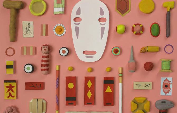 Studio Ghibli’s Objects made with Plasticine by Jordan Bolton
