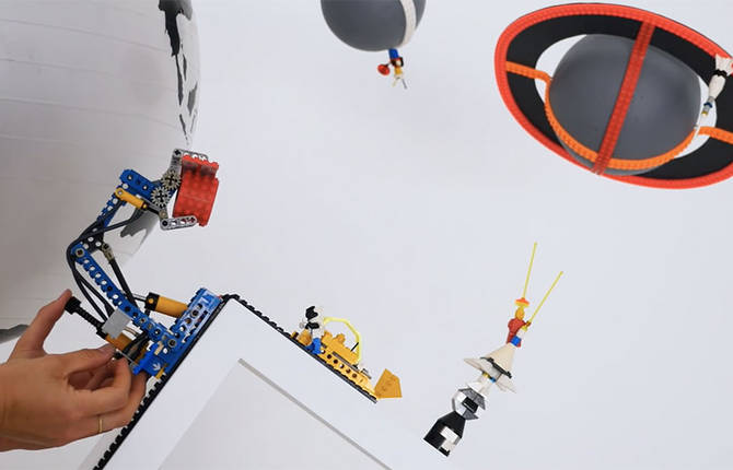 Clever Adhesive Tape to Fix LEGO Bricks Everywhere
