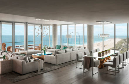 Magnificent Oceanfront Penthouse in Miami