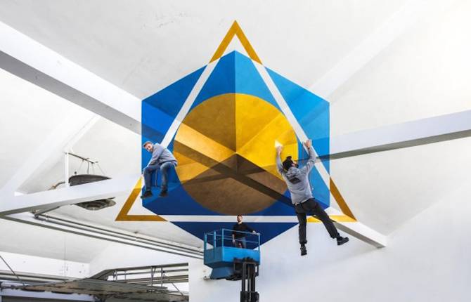 Colorful Anamorphosis by Truly Design