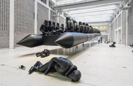 Ai Weiwei Exhibit his Law of the Journey
