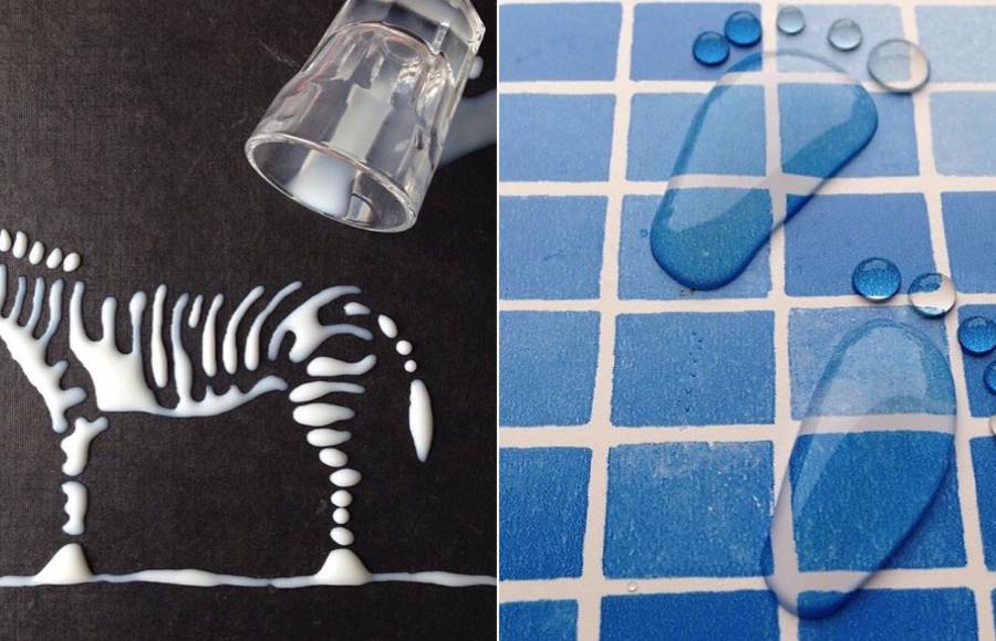 Stunning Artworks Made from Liquids