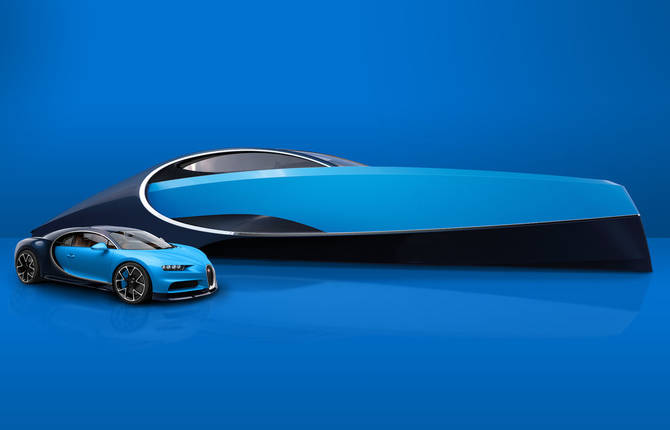 Amazing Bugatti and Palmer Johnson Yacht Niniette 66