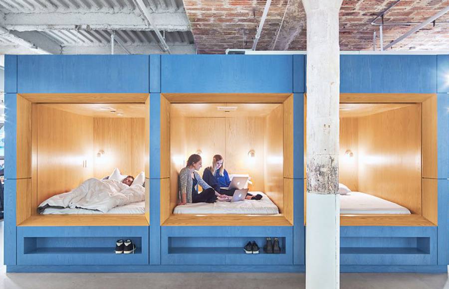 Dazzling Sleeping Spaces at Manhattan Offices