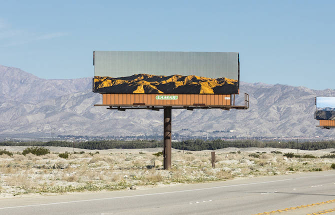 Incredible Billboards with California Landscape