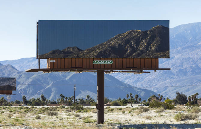 Incredible Billboards with California Landscape