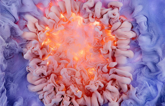 Colorful & Abstract Pictures of Dye Explosions