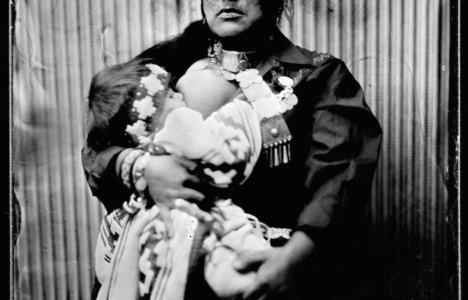 Incredible Mapuche’s Portraits in Black and White