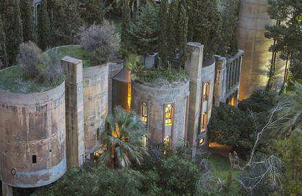 Resplendent Old Factory in Spain by Ricardo Bofill