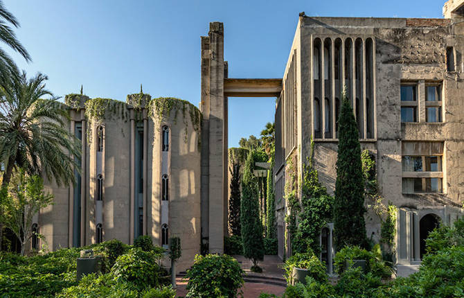 Resplendent Old Factory in Spain by Ricardo Bofill