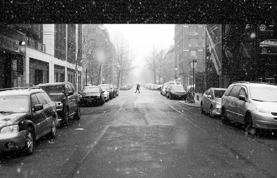 Beautiful Black & White Photographs of Snowy Winter in New York