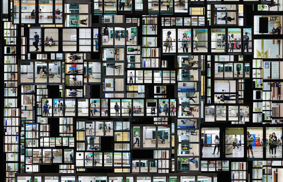 Incredible Photomontages of Density in Hong-Kong