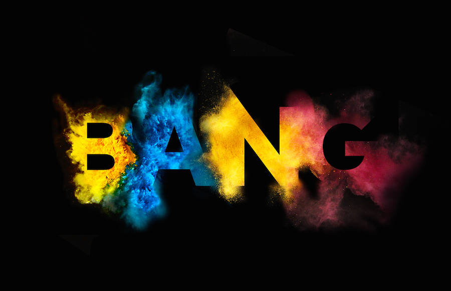 Colorful Typography by Side-by-Side