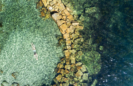 Dreamlike Aerial Photographs of Bondi Beach