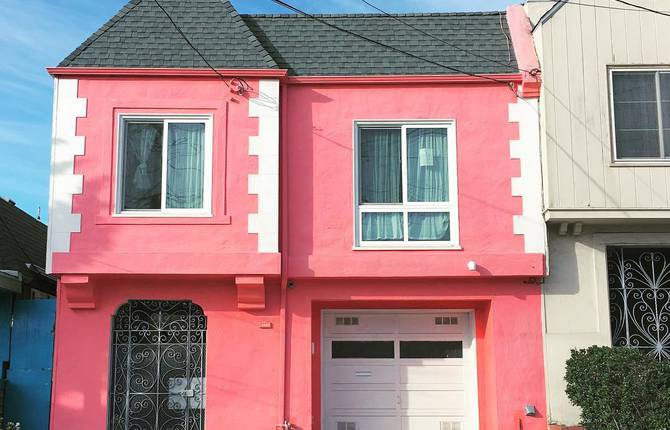 Poetic Pictures of San Francisco Colorful Houses