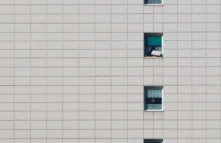 Geometrical Minimalist Squares of Architecture