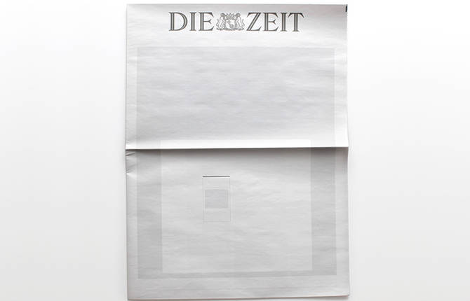 Empty Newspapers by Sideline Collective