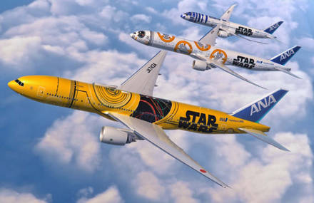 Star Wars Airplanes by ANA Japan