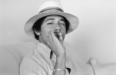 Black & White Vintages Pictures of Young World Leaders