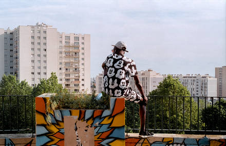 Original Photo Series Along a Paris Bus Line