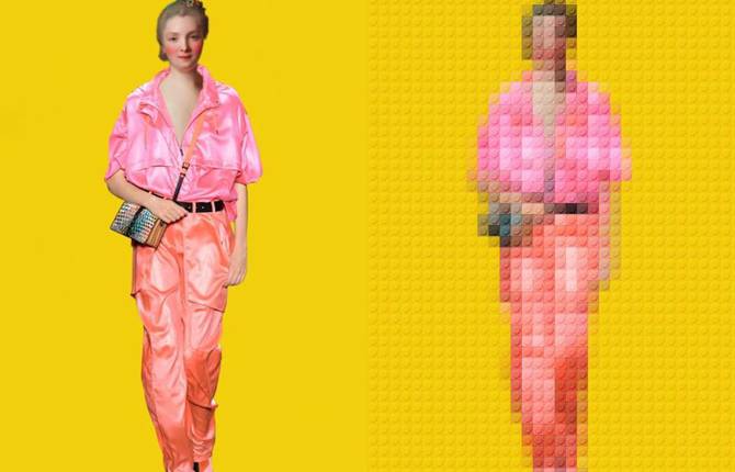 Dazzling Mix of LEGO and Fashion