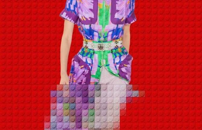 Dazzling Mix of LEGO and Fashion