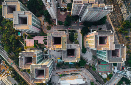 Stunning Drone Photographs of Hong Kong