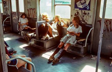 Dazzling Photographs of New York Subway on the 80’s