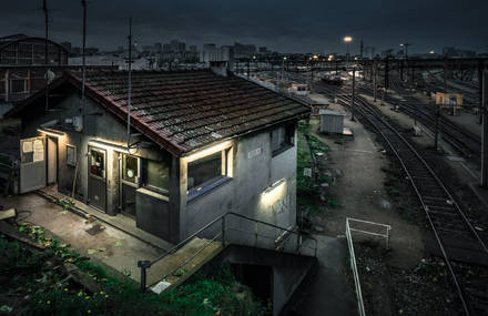 Mysterious Parisian Places at Night by Rémy Soubanère