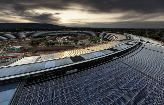 Inside Apple’s New Futuristic Headquarters